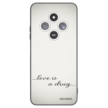 Picasee silikonový černý obal pro Xiaomi Redmi 14C - Love is a drug