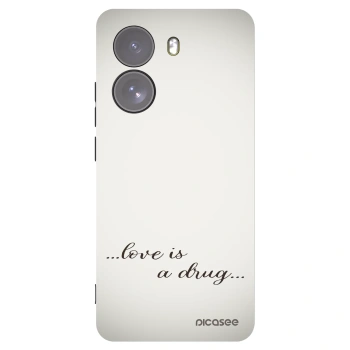 Picasee silikonový černý obal pro Xiaomi Poco X7 - Love is a drug