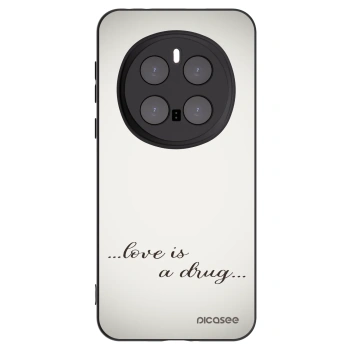 Picasee silikonový černý obal pro Honor Magic7 Pro 5G - Love is a drug