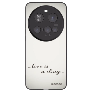Picasee silikonový černý obal pro Xiaomi 15 Ultra - Love is a drug