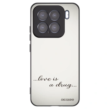 Picasee silikonový černý obal pro Xiaomi 15 - Love is a drug