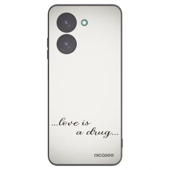 Picasee silikonový černý obal pro Xiaomi Redmi A5 - Love is a drug