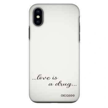 Obal pro Apple iPhone X/XS - Love is a drug