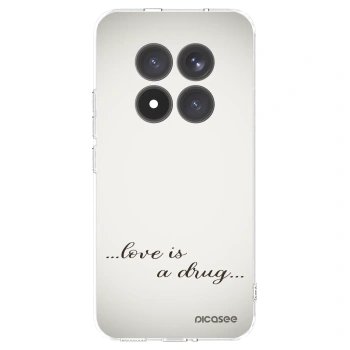 Picasee silikonový průhledný obal pro Xiaomi Redmi Note 15 Pro+ - Love is a drug