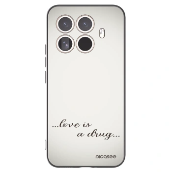 Picasee silikonový černý obal pro Xiaomi 15T Pro - Love is a drug