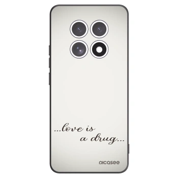 Picasee silikonový černý obal pro Xiaomi Redmi Note 15 5G - Love is a drug