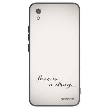 Picasee silikonový černý obal pro Xiaomi Redmi 7A - Love is a drug