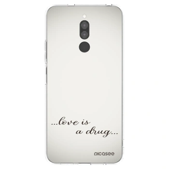 Picasee silikonový průhledný obal pro Xiaomi Redmi 8 - Love is a drug