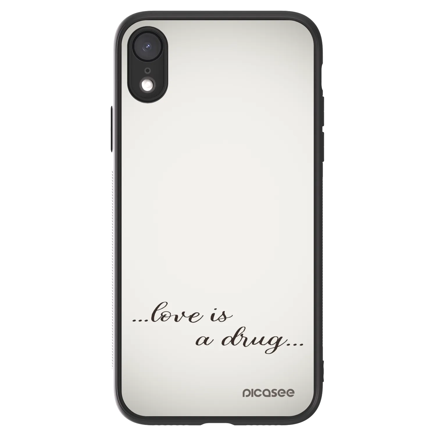 Picasee ULTIMATE CASE pro Apple iPhone XR - Love is a drug