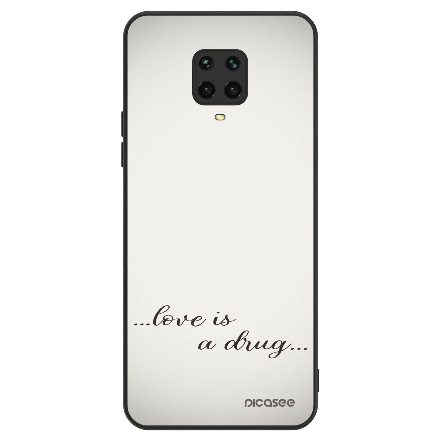 Picasee ULTIMATE CASE pro Xiaomi Redmi Note 9 Pro - Love is a drug
