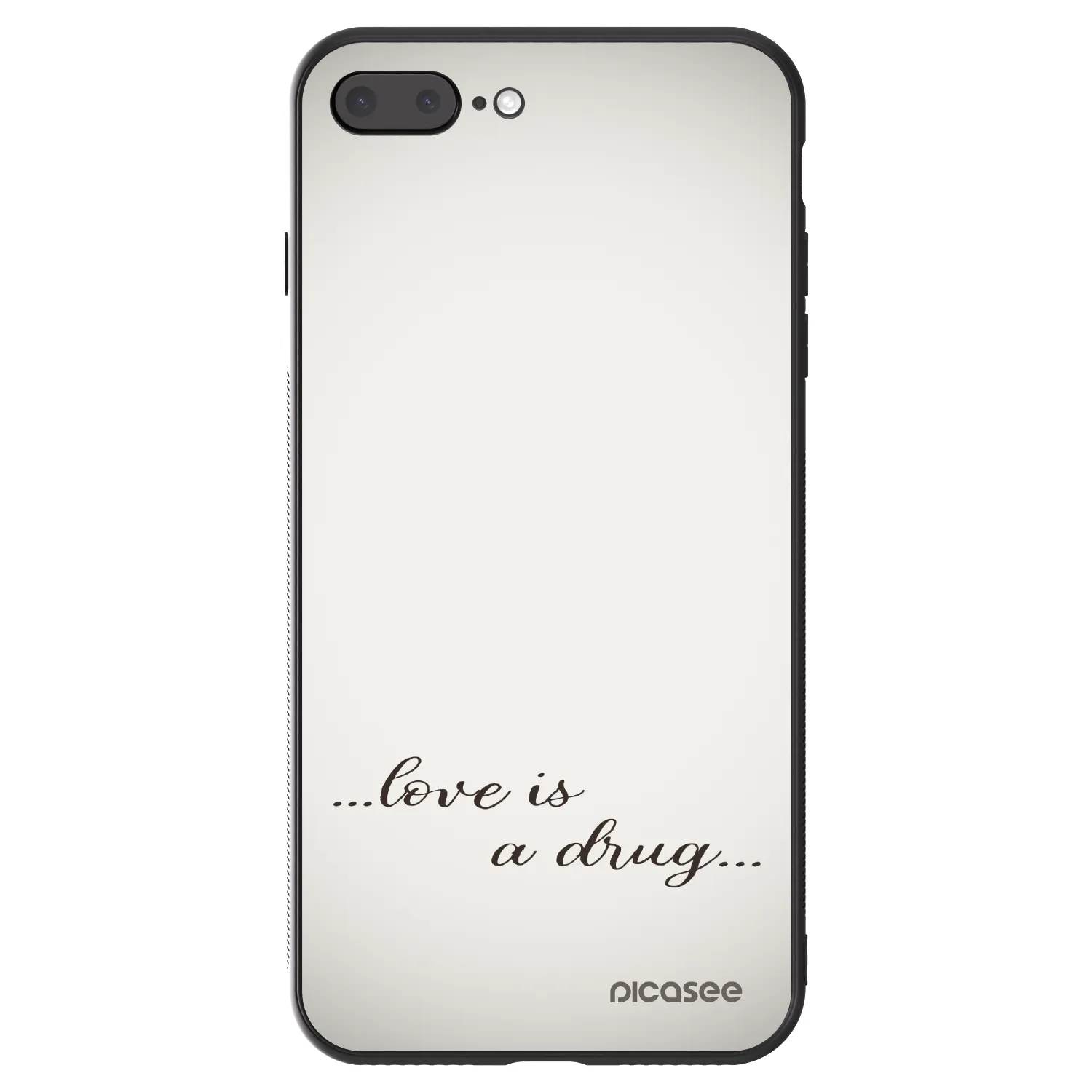 Picasee ULTIMATE CASE pro Apple iPhone 8 Plus - Love is a drug