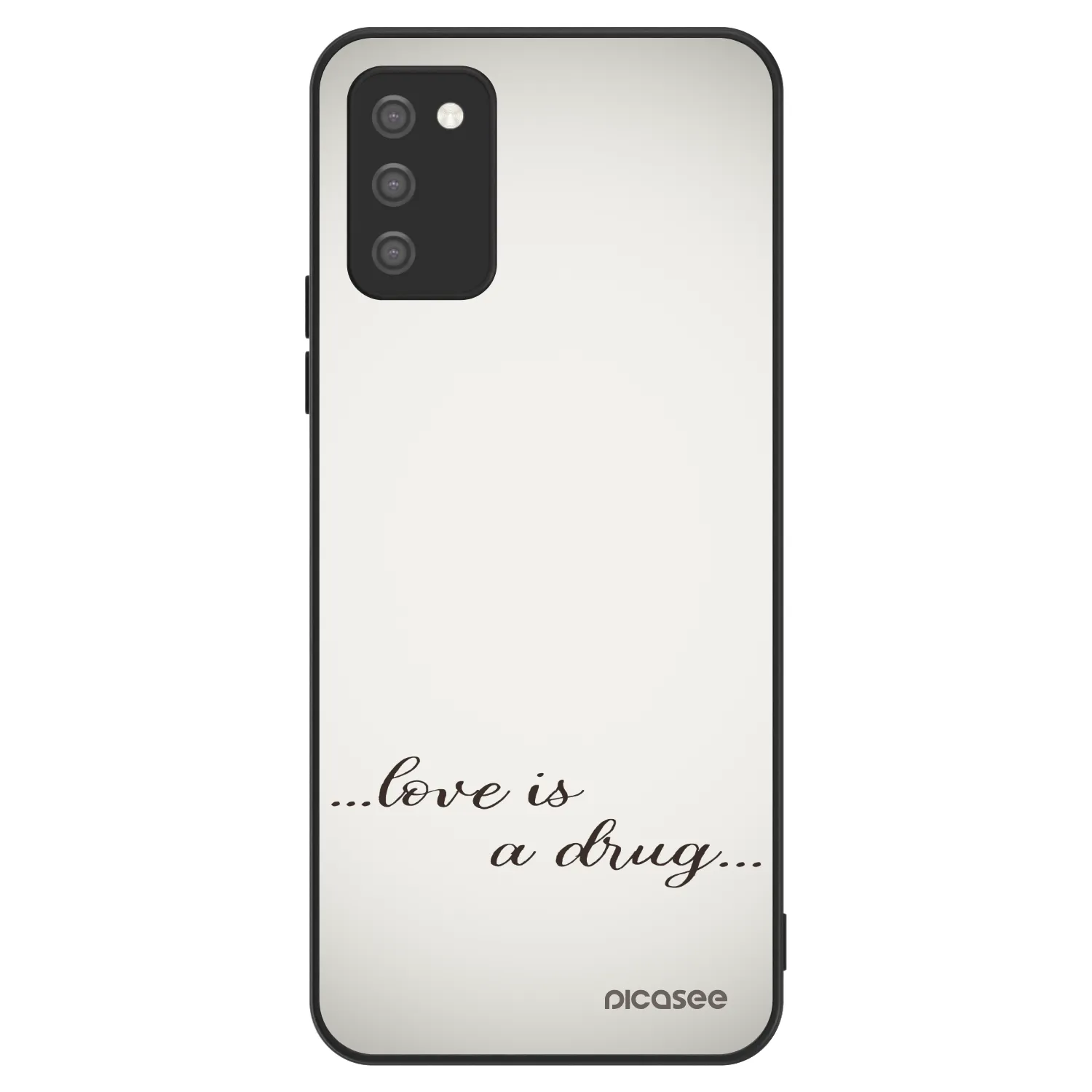 Picasee ULTIMATE CASE pro Samsung Galaxy A02s A025G - Love is a drug