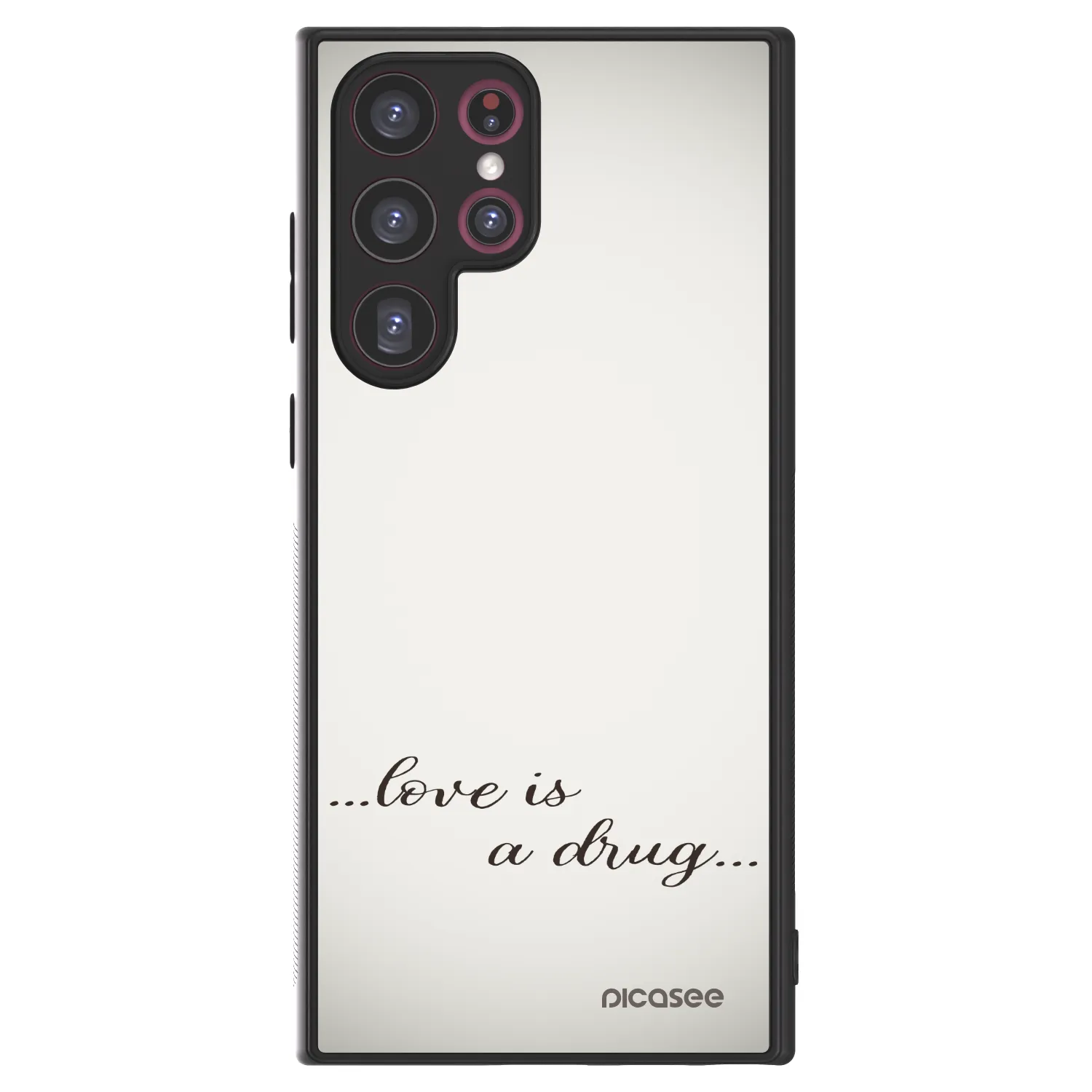 Picasee ULTIMATE CASE pro Samsung Galaxy S22 Ultra 5G - Love is a drug