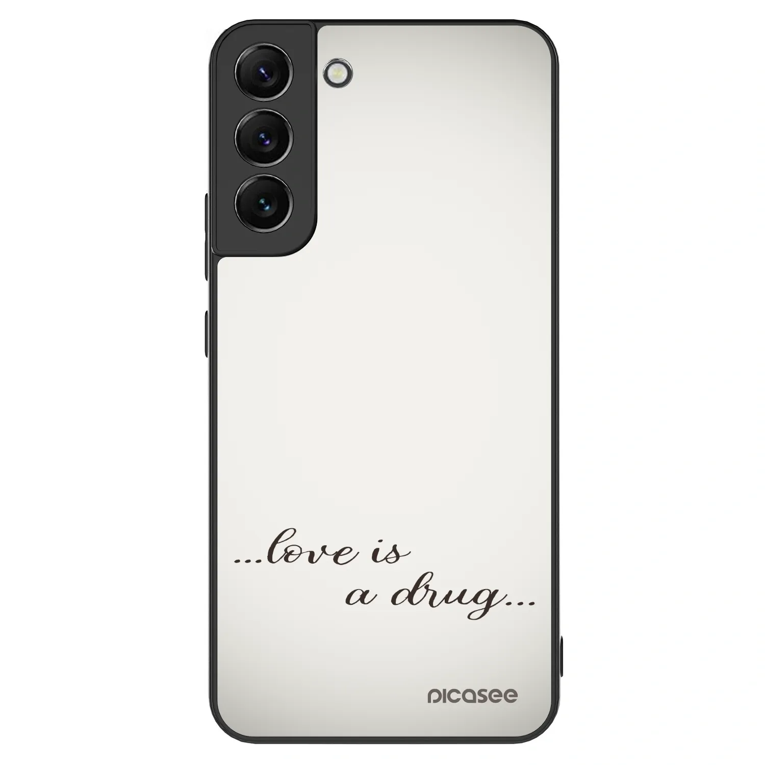 Picasee ULTIMATE CASE pro Samsung Galaxy S22+ 5G - Love is a drug