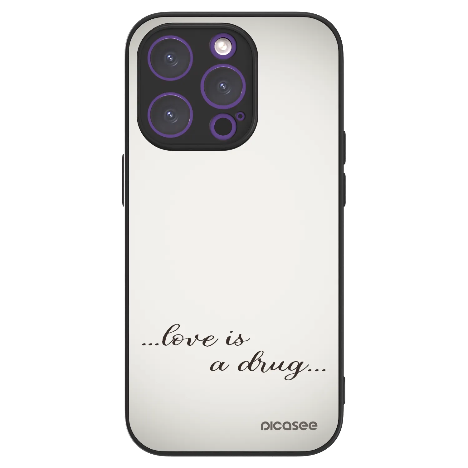Picasee ULTIMATE CASE MagSafe pro Apple iPhone 14 Pro - Love is a drug