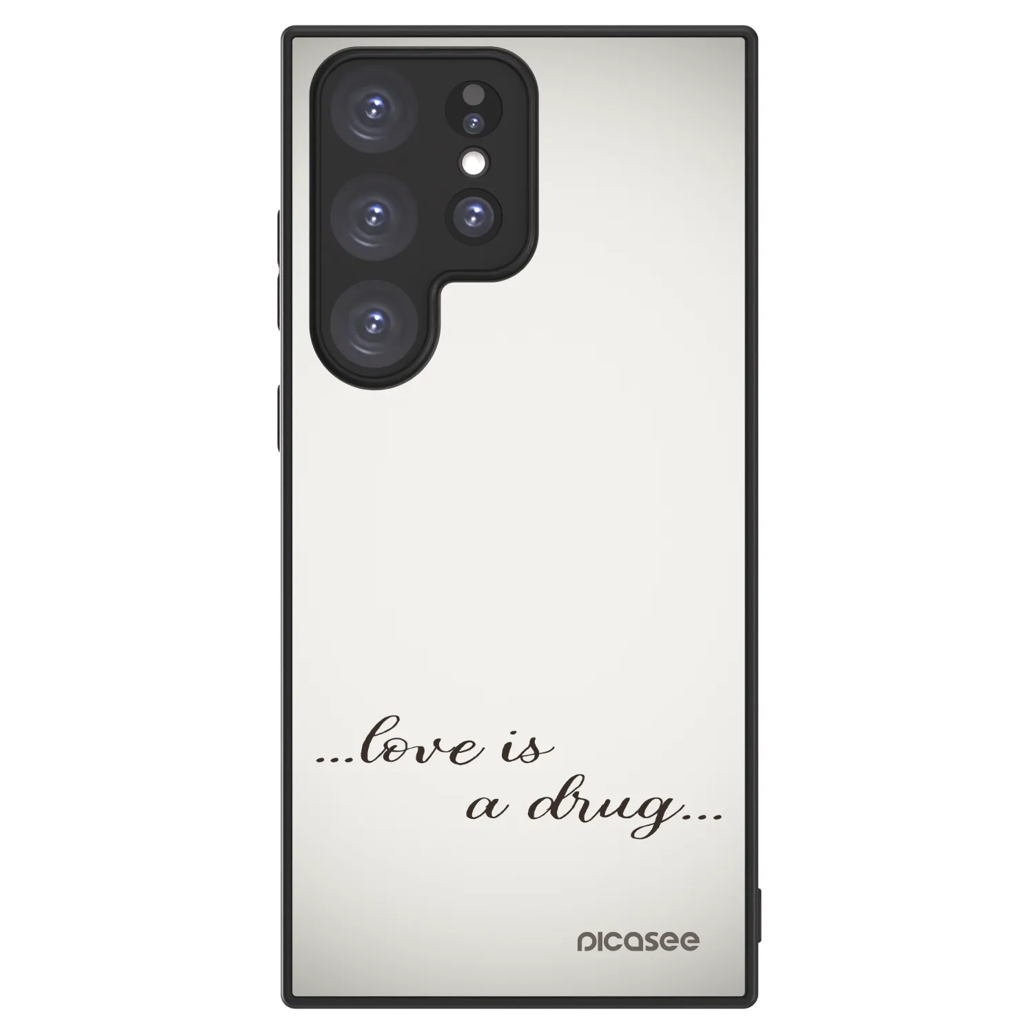 Picasee ULTIMATE CASE pro Samsung Galaxy S23 Ultra 5G - Love is a drug