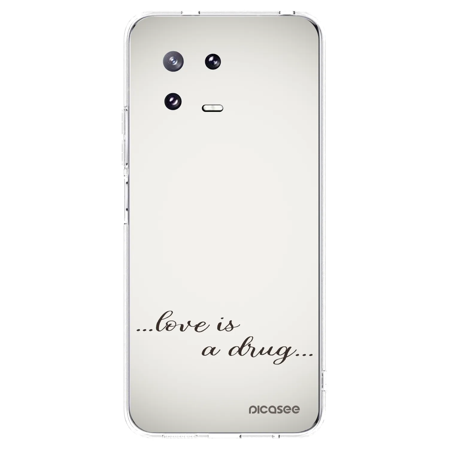 Picasee silikonový průhledný obal pro Xiaomi 13 Pro - Love is a drug