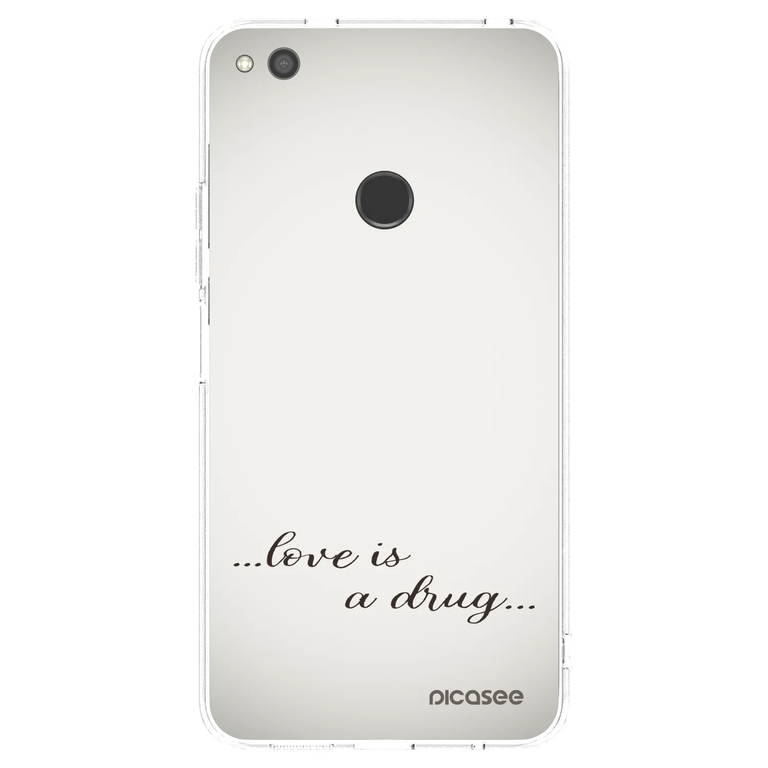 Picasee silikonový průhledný obal pro Huawei Mate 40 Pro - Love is a drug