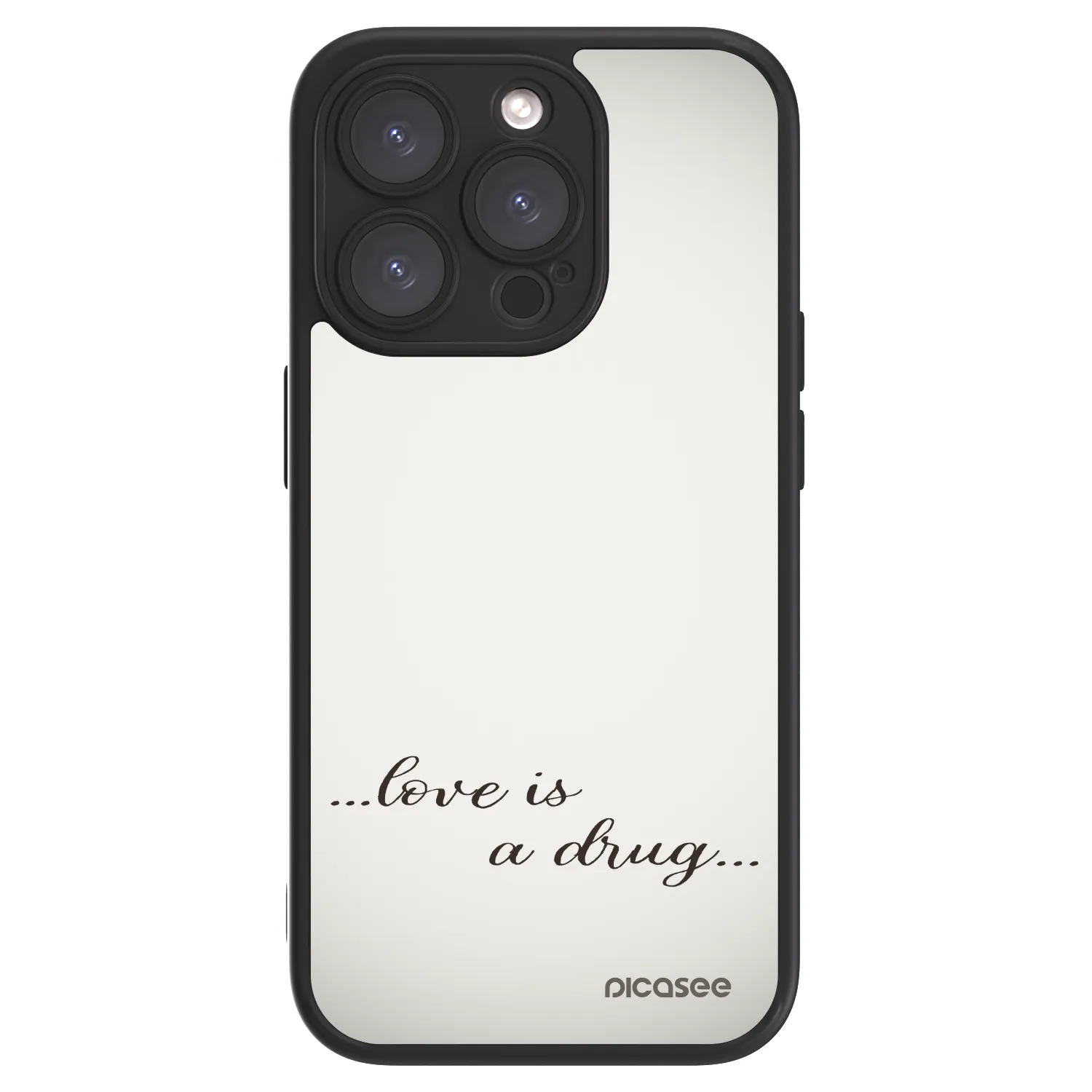 Picasee ULTIMATE CASE MagSafe pro Apple iPhone 15 Pro - Love is a drug