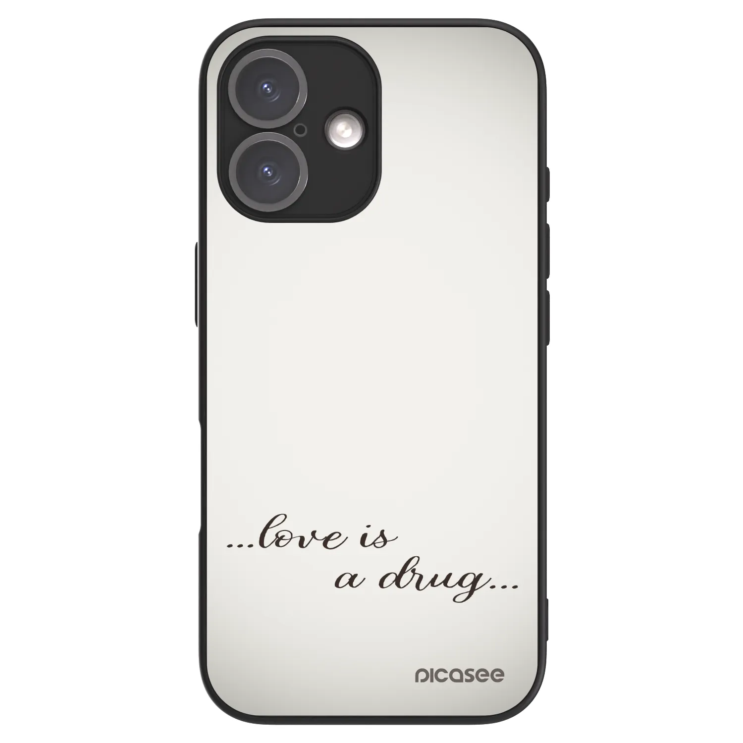 Picasee ULTIMATE CASE MagSafe pro Apple iPhone 16 - Love is a drug