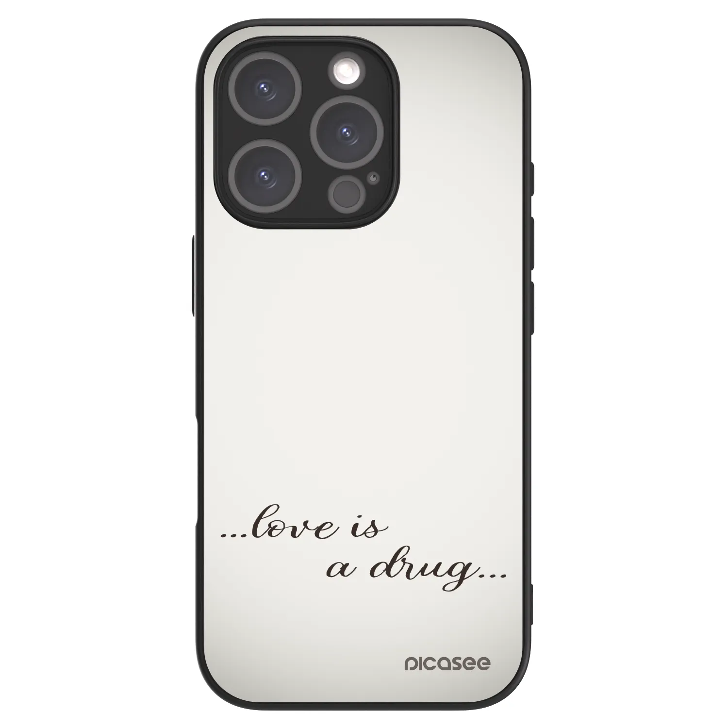 Picasee ULTIMATE CASE MagSafe pro Apple iPhone 16 Pro - Love is a drug