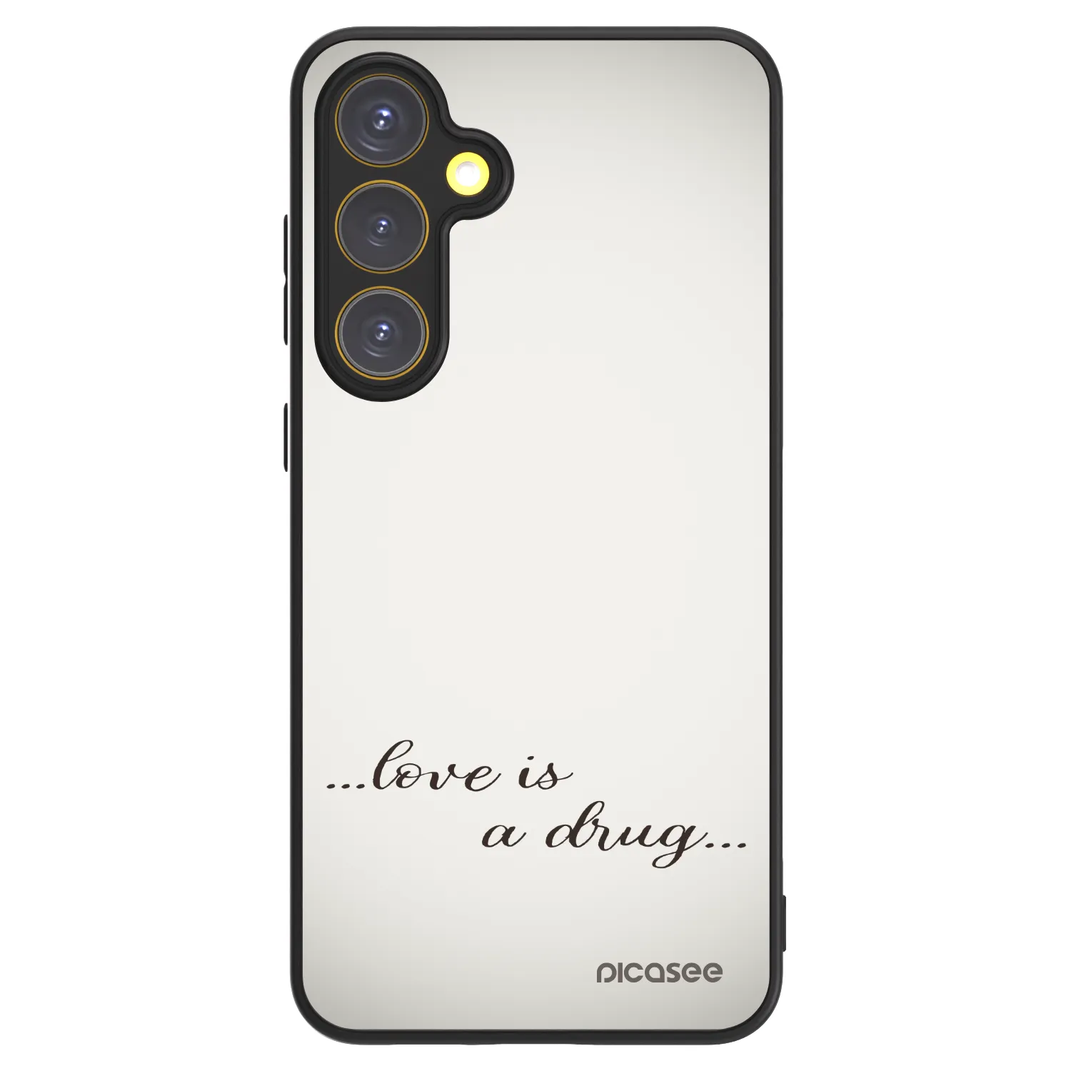 Picasee ULTIMATE CASE pro Samsung Galaxy S24 FE S721B - Love is a drug