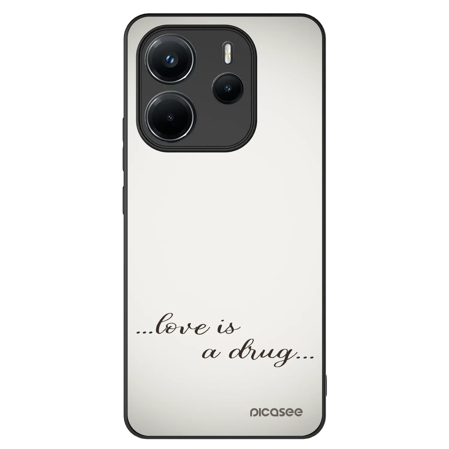Picasee ULTIMATE CASE pro Xiaomi Redmi Note 14 4G - Love is a drug