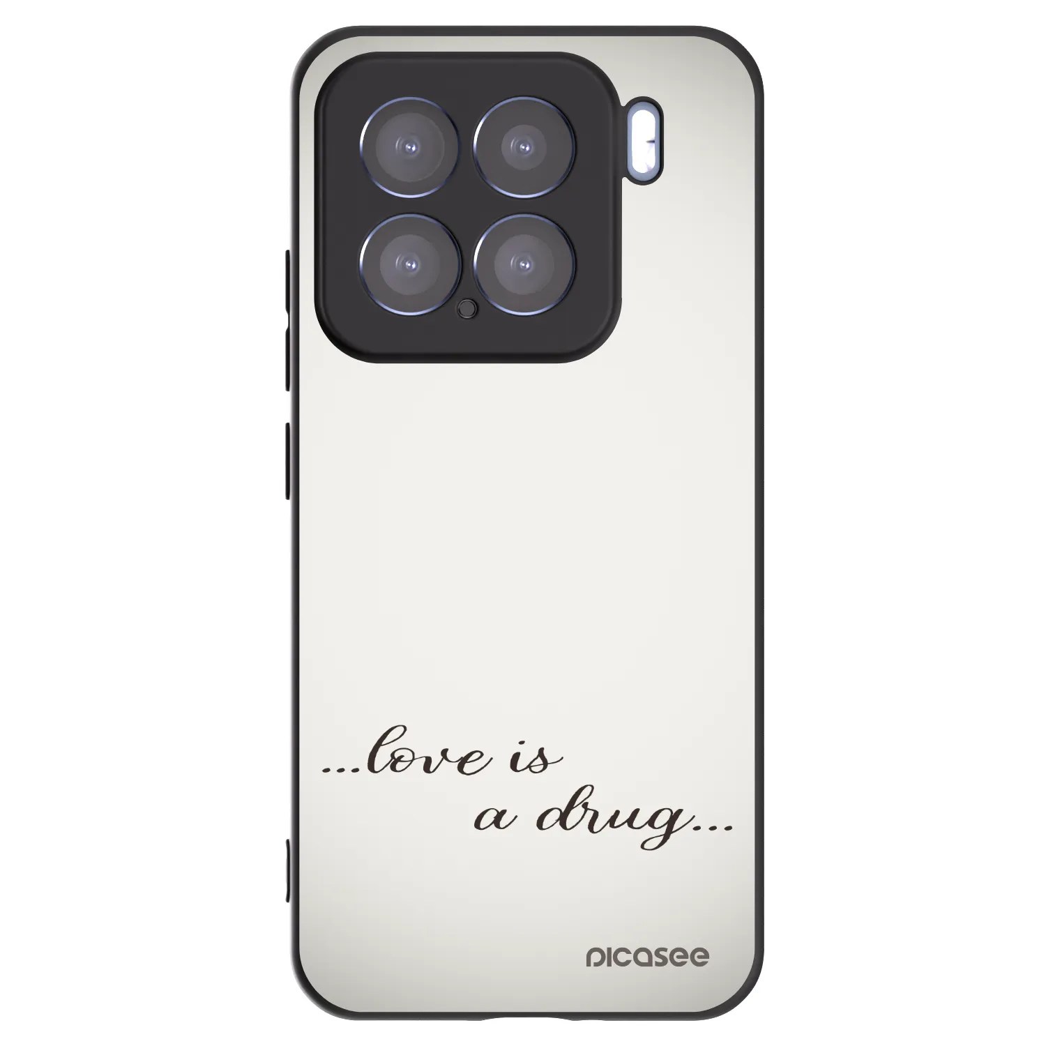 Picasee silikonový černý obal pro Xiaomi 15 - Love is a drug
