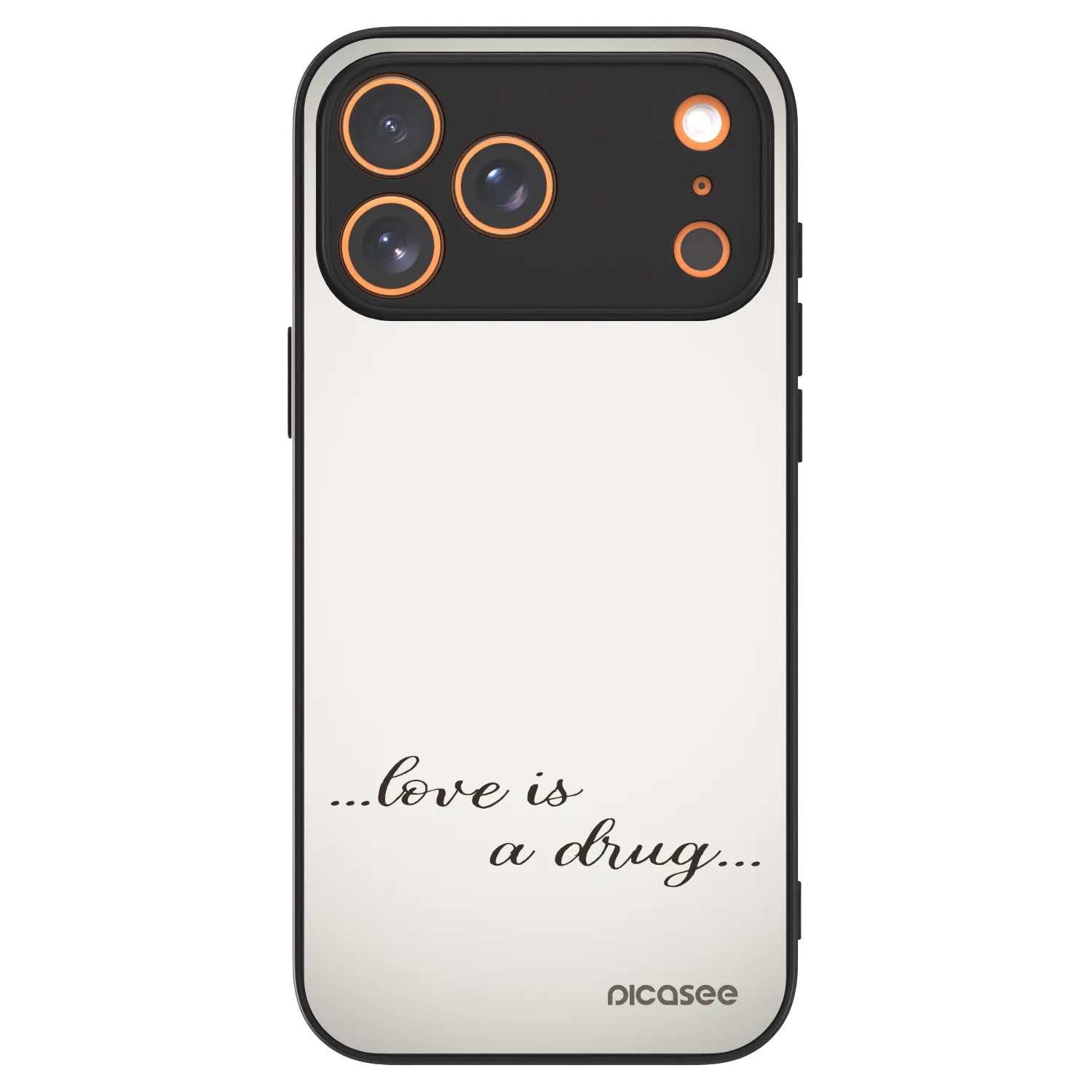 Picasee ULTIMATE CASE pro Apple iPhone 17 Pro Max - Love is a drug
