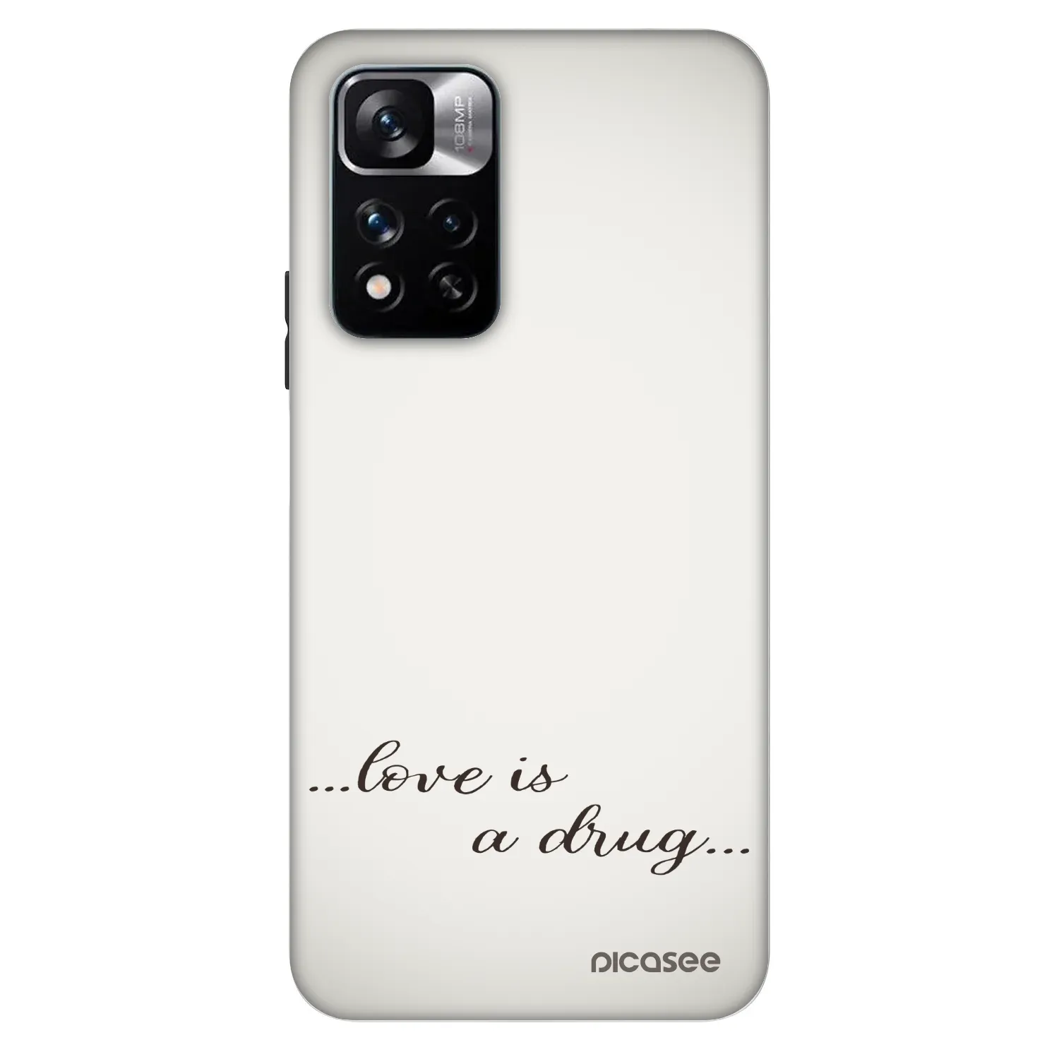 Picasee Fashion Case pro Xiaomi Redmi Note 11 Pro 5G - Love is a drug
