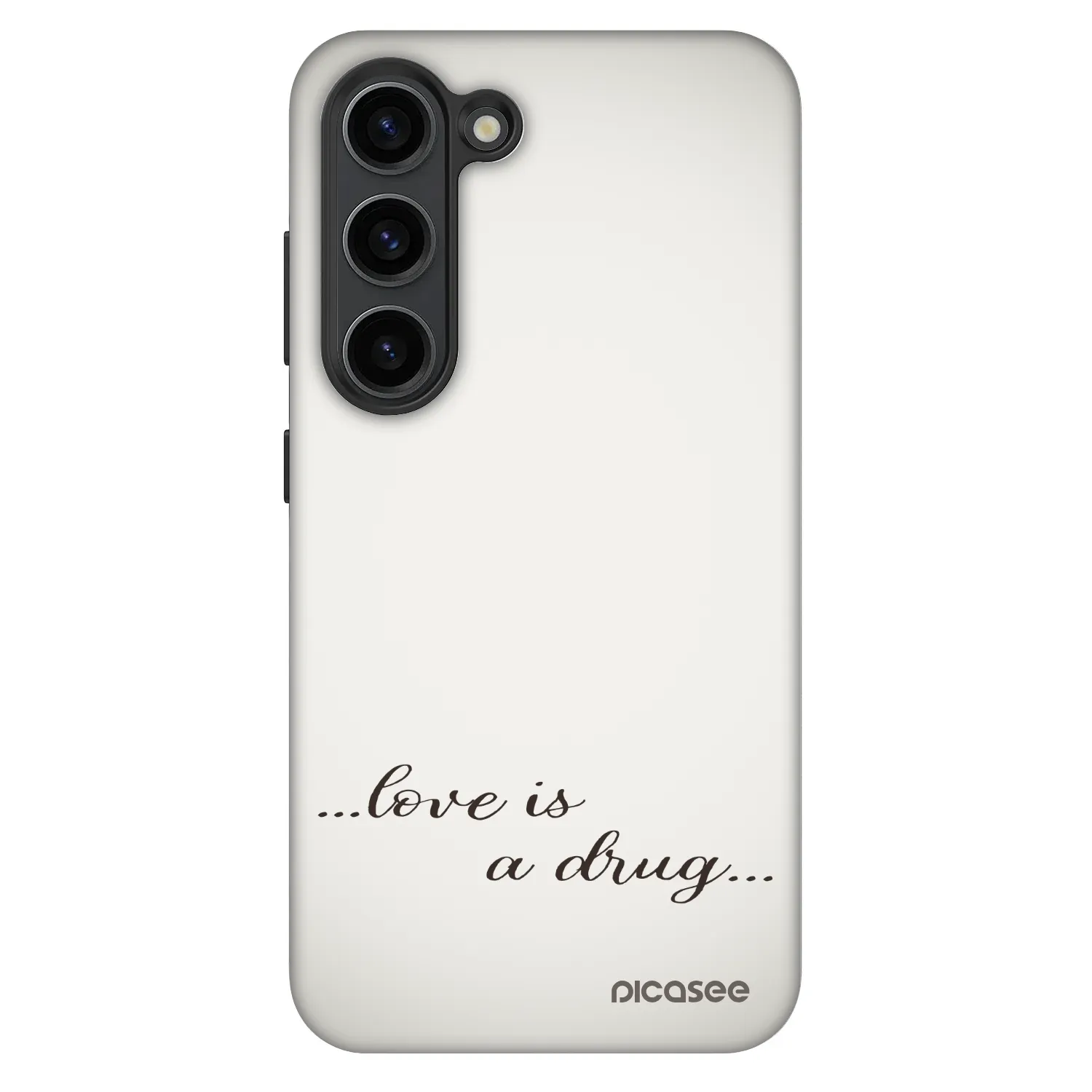 Picasee Fashion Case pro Samsung Galaxy S23+ 5G - Love is a drug