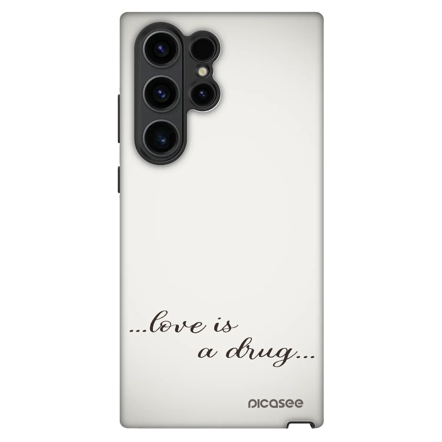 Picasee Fashion Case pro Samsung Galaxy S23 Ultra 5G - Love is a drug
