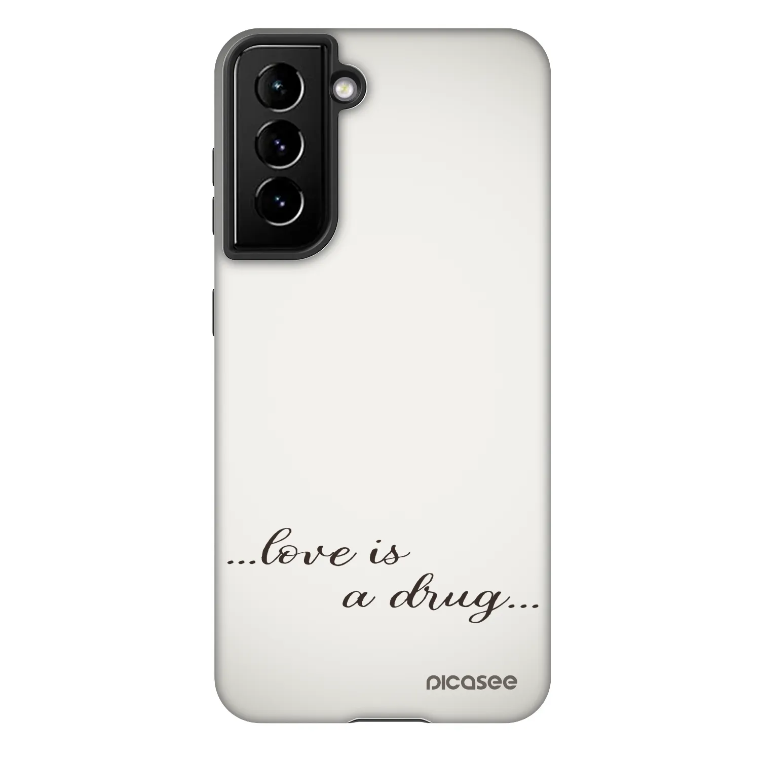 Picasee Fashion Case pro Samsung Galaxy S21 5G G991B - Love is a drug