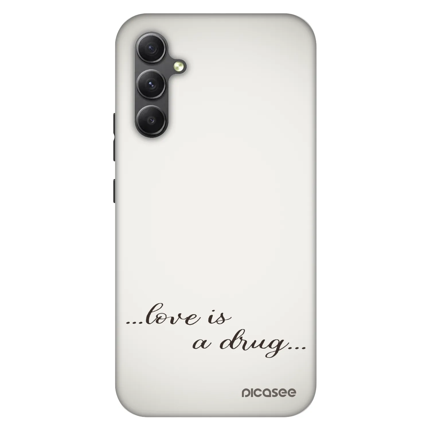Picasee Fashion Case pro Samsung Galaxy A34 5G A346B - Love is a drug