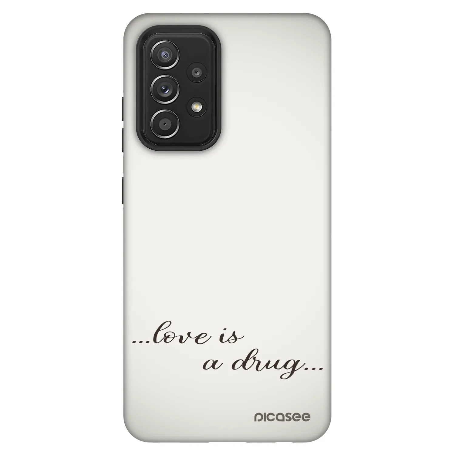 Picasee Fashion Case pro Samsung Galaxy A52 5G A525F - Love is a drug