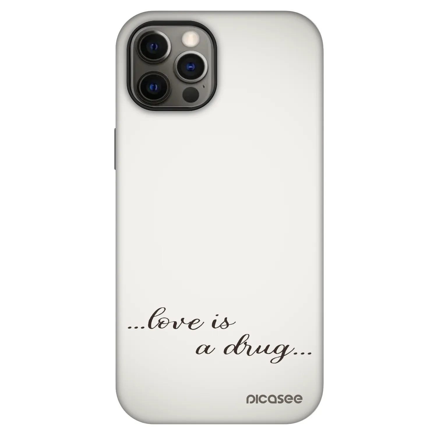 Picasee Fashion Case MagSafe Apple iPhone 12 Pro - Love is a drug
