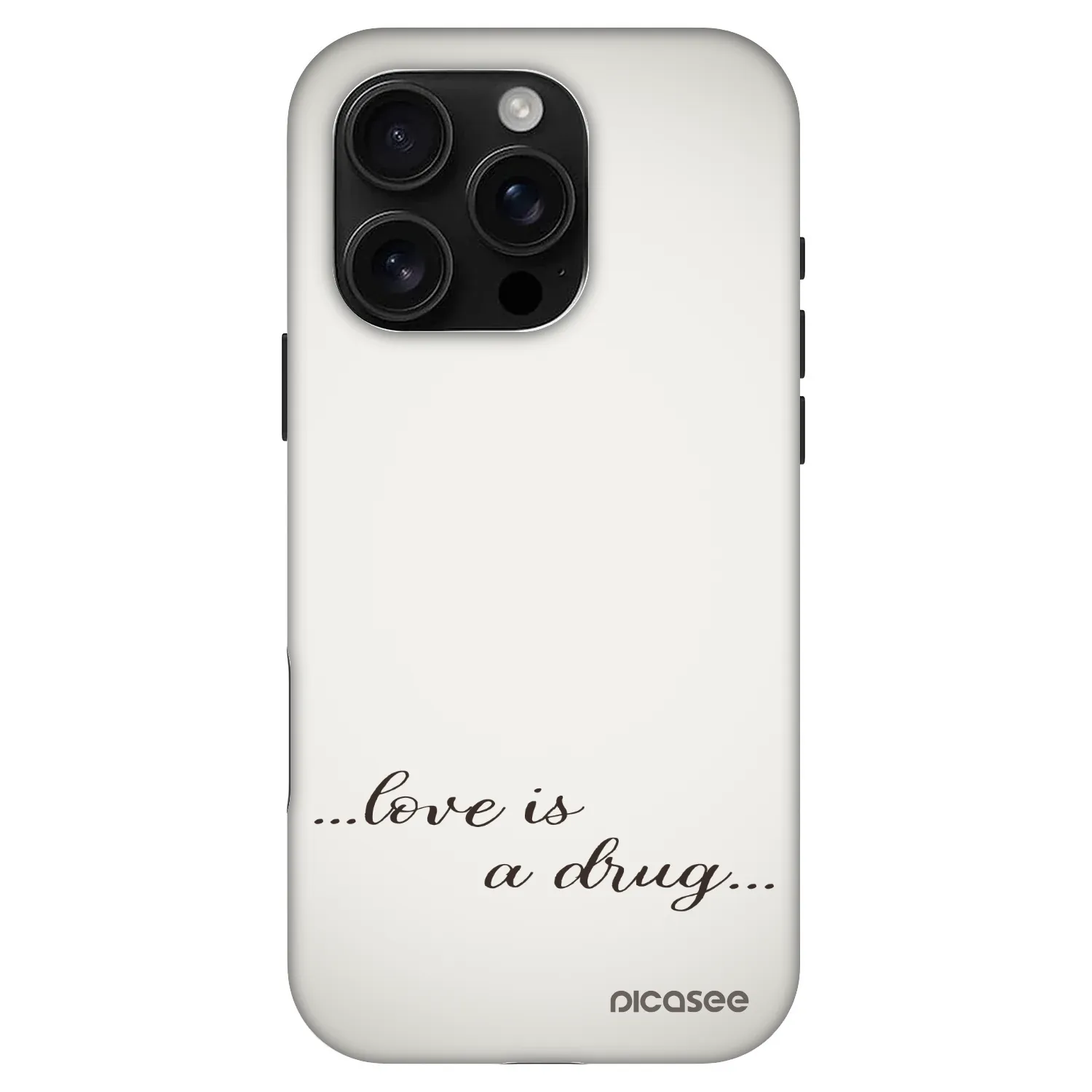 Picasee Fashion Case MagSafe Apple iPhone 16 Pro - Love is a drug