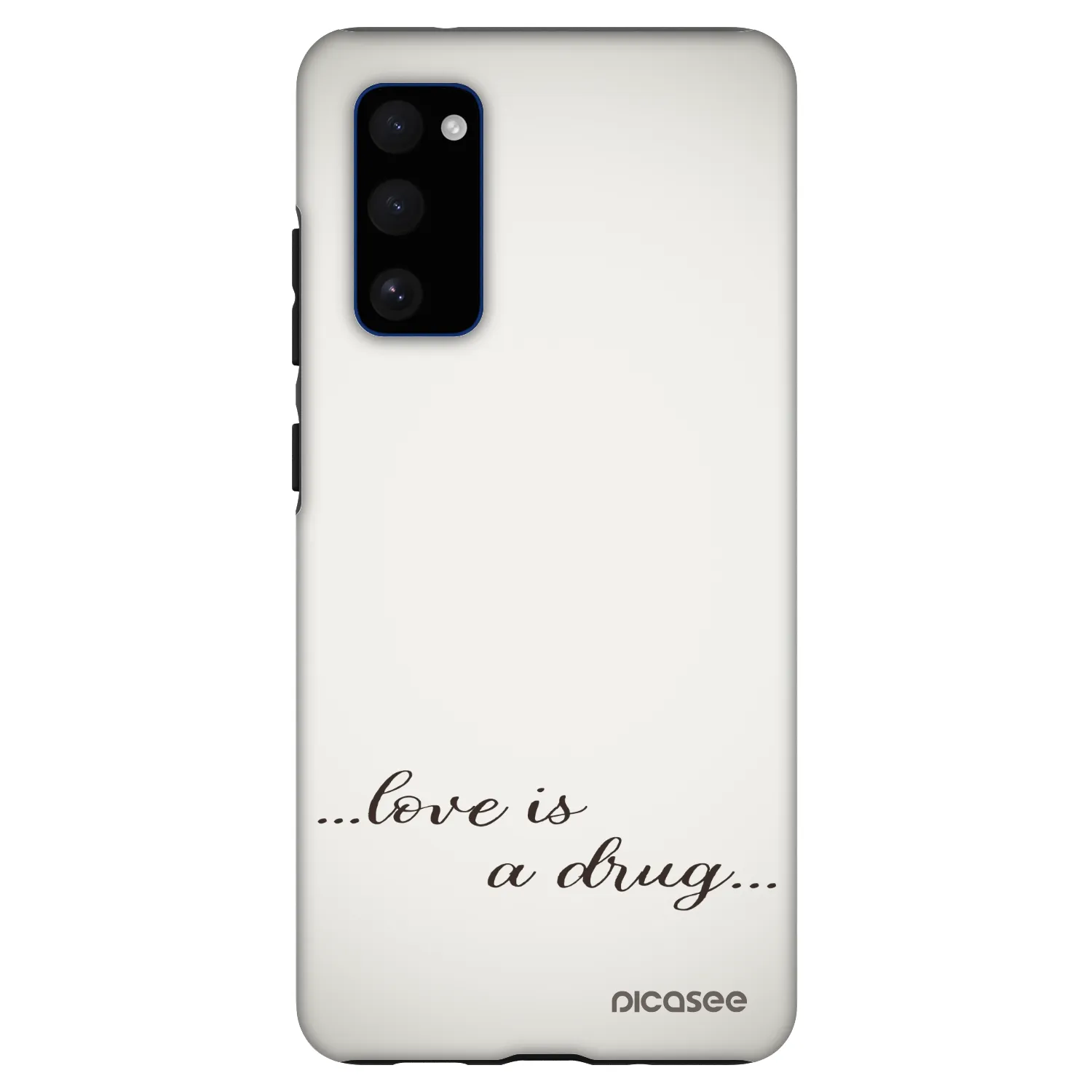 Picasee Fashion Case pro Samsung Galaxy S20 FE - Love is a drug