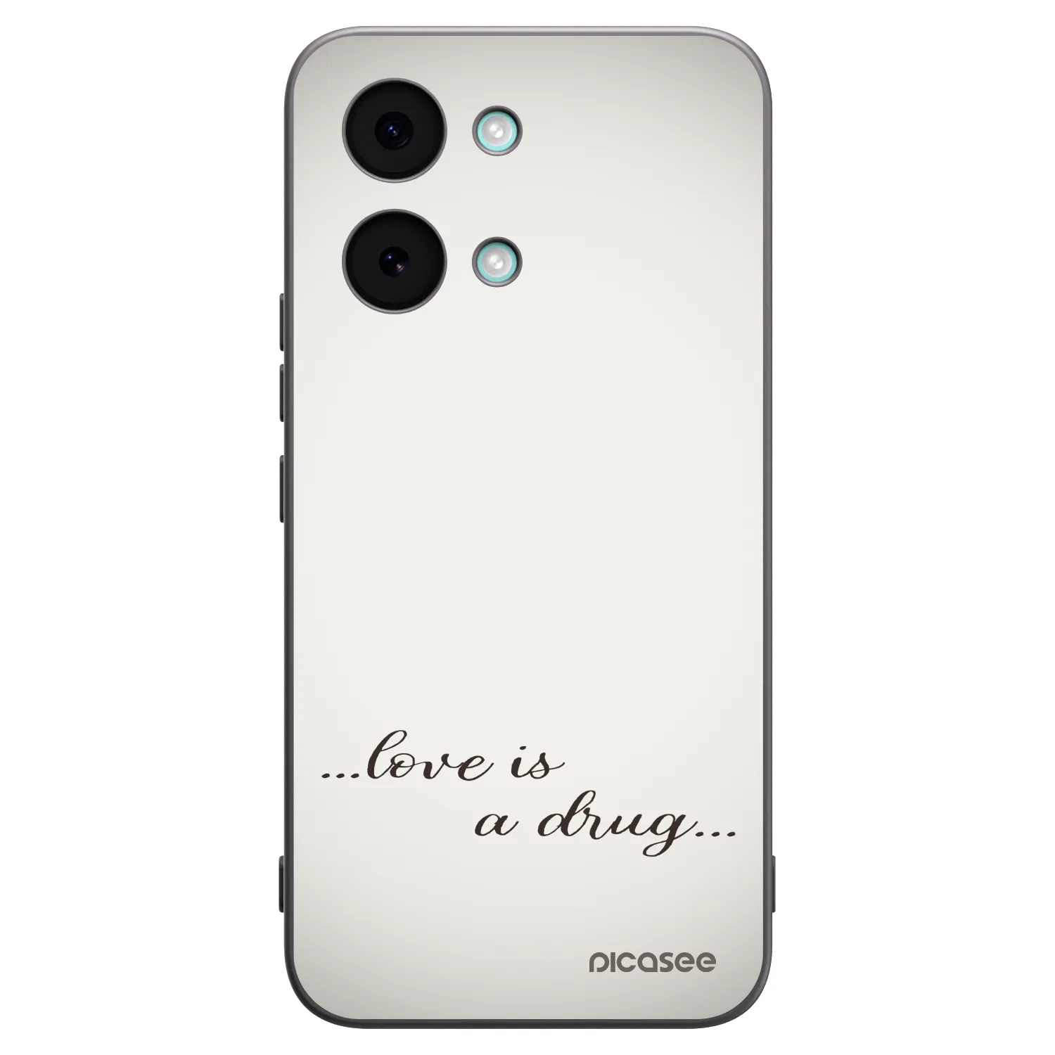 Picasee silikonový černý obal pro Xiaomi Poco X8 Pro Max - Love is a drug