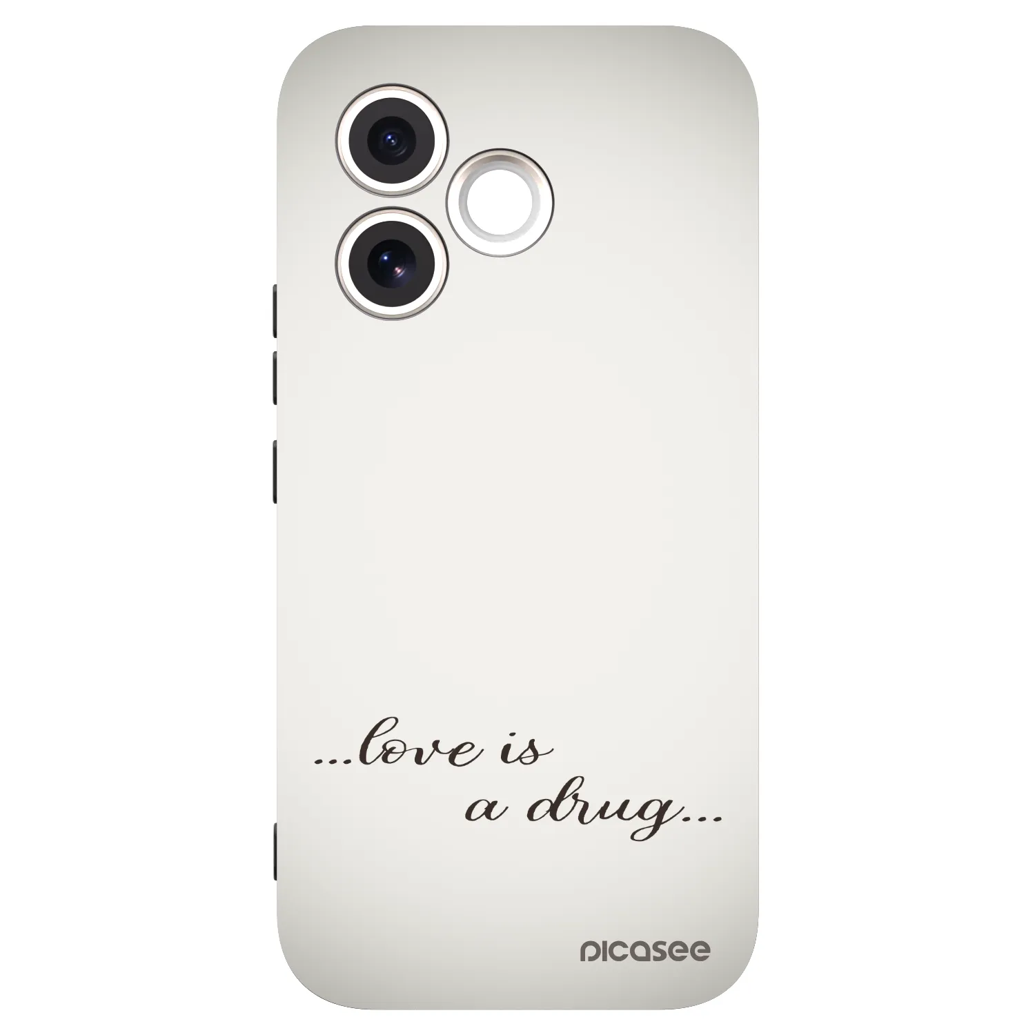 Picasee silikonový černý obal pro Honor 600 Lite - Love is a drug