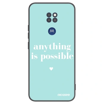 Obal pro Motorola Moto G9 Play - Anything is possible