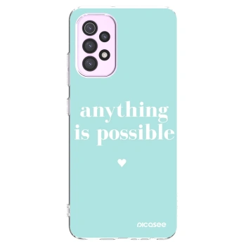 Picasee silikonový průhledný obal pro Samsung Galaxy A32 5G A326B - Anything is possible