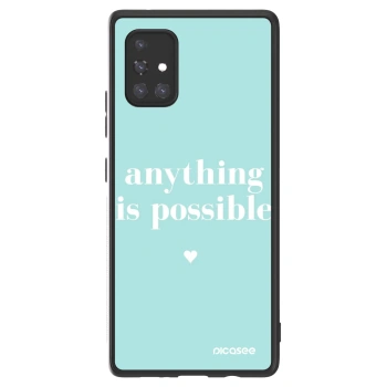 Picasee ULTIMATE CASE pro Samsung Galaxy A71 A715F - Anything is possible