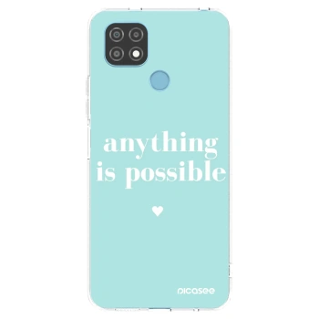 Picasee silikonový průhledný obal pro Realme C21 - Anything is possible