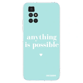 Picasee silikonový průhledný obal pro Xiaomi Redmi 10 - Anything is possible