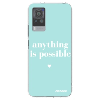 Picasee silikonový průhledný obal pro Vivo X60 Pro 5G - Anything is possible