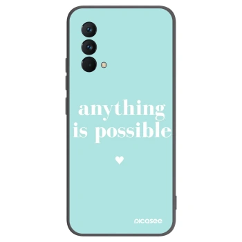 Picasee silikonový černý obal pro Realme GT Master Edition 5G - Anything is possible