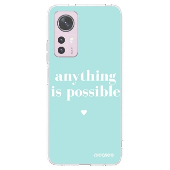 Picasee silikonový průhledný obal pro Xiaomi 12 - Anything is possible