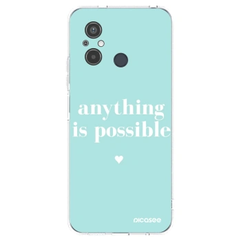 Picasee silikonový průhledný obal pro Xiaomi Redmi 12C - Anything is possible