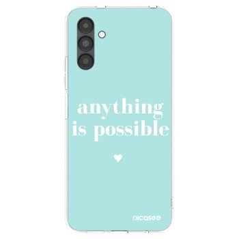 Picasee silikonový průhledný obal pro Samsung Galaxy A04s A047F - Anything is possible